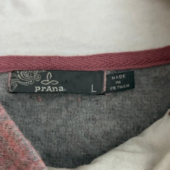 Prana Soft Pink Mattea Turtleneck Sweater - Picture 2 of 3